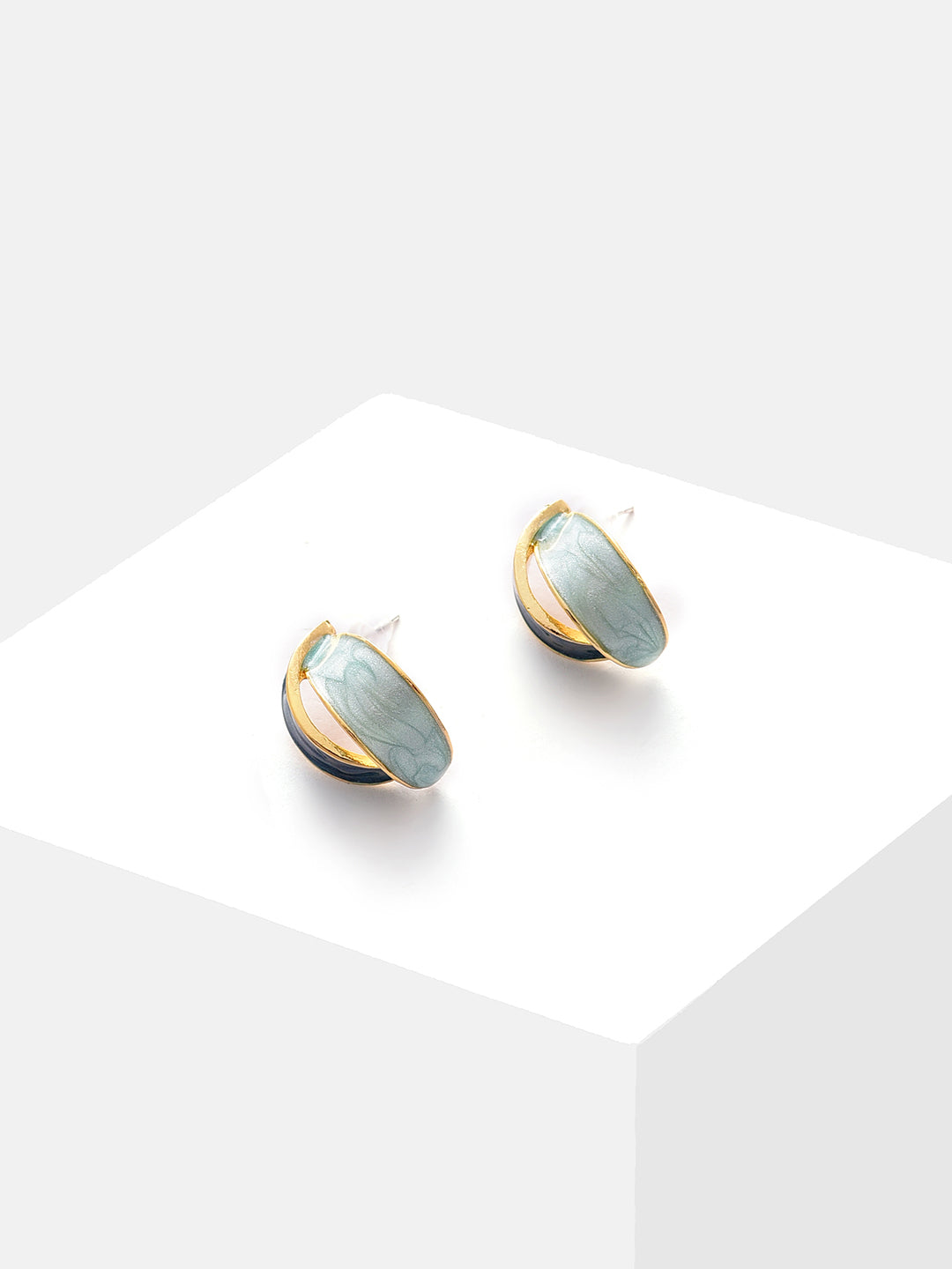 Gold Plated Designer Stud Earrings