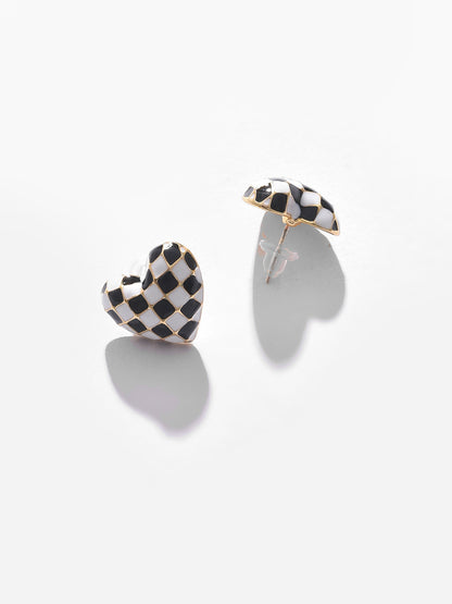 Gold Plated Designer Stud Earrings