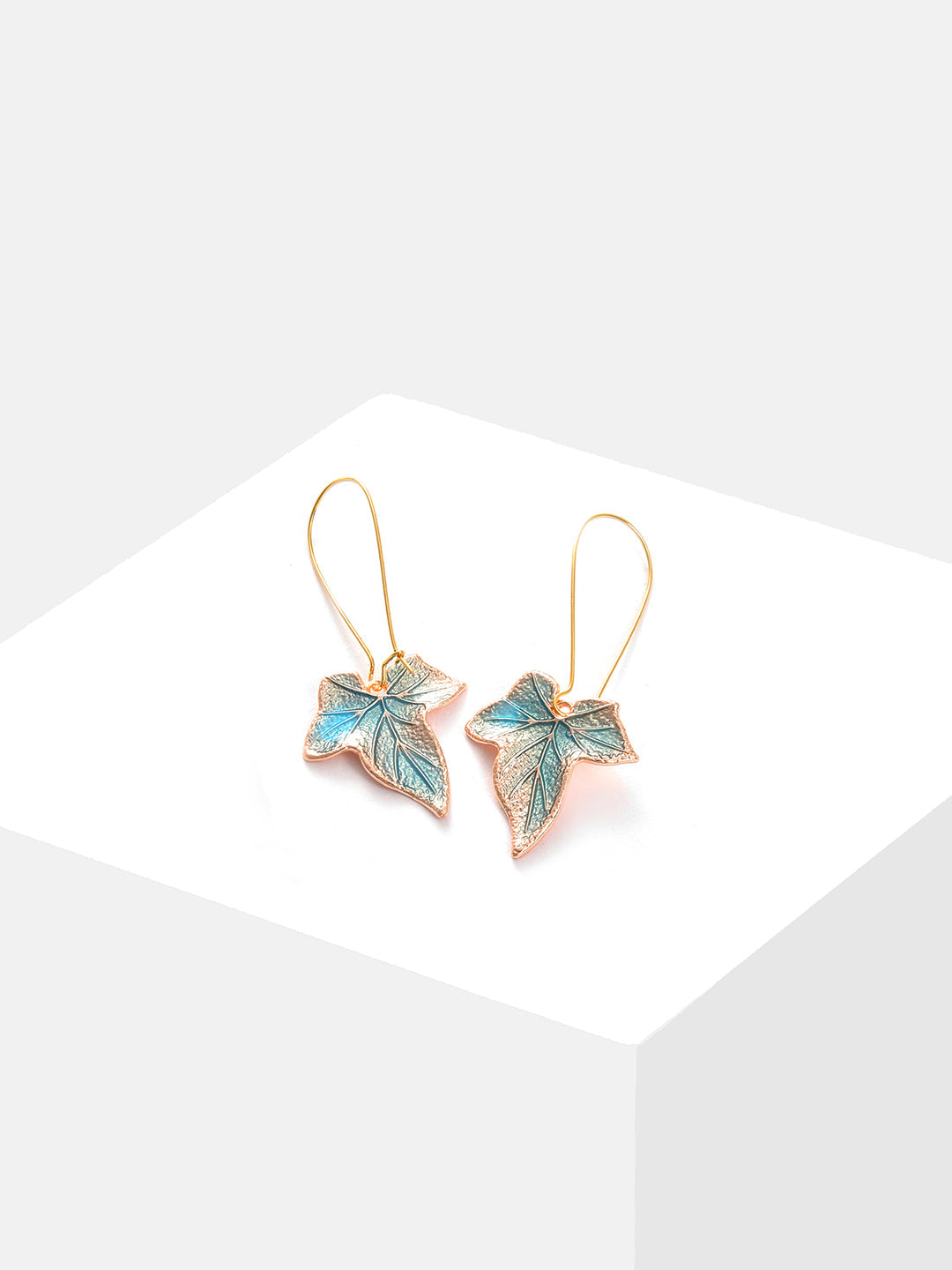 Silver Plated Designer Drop Earrings
