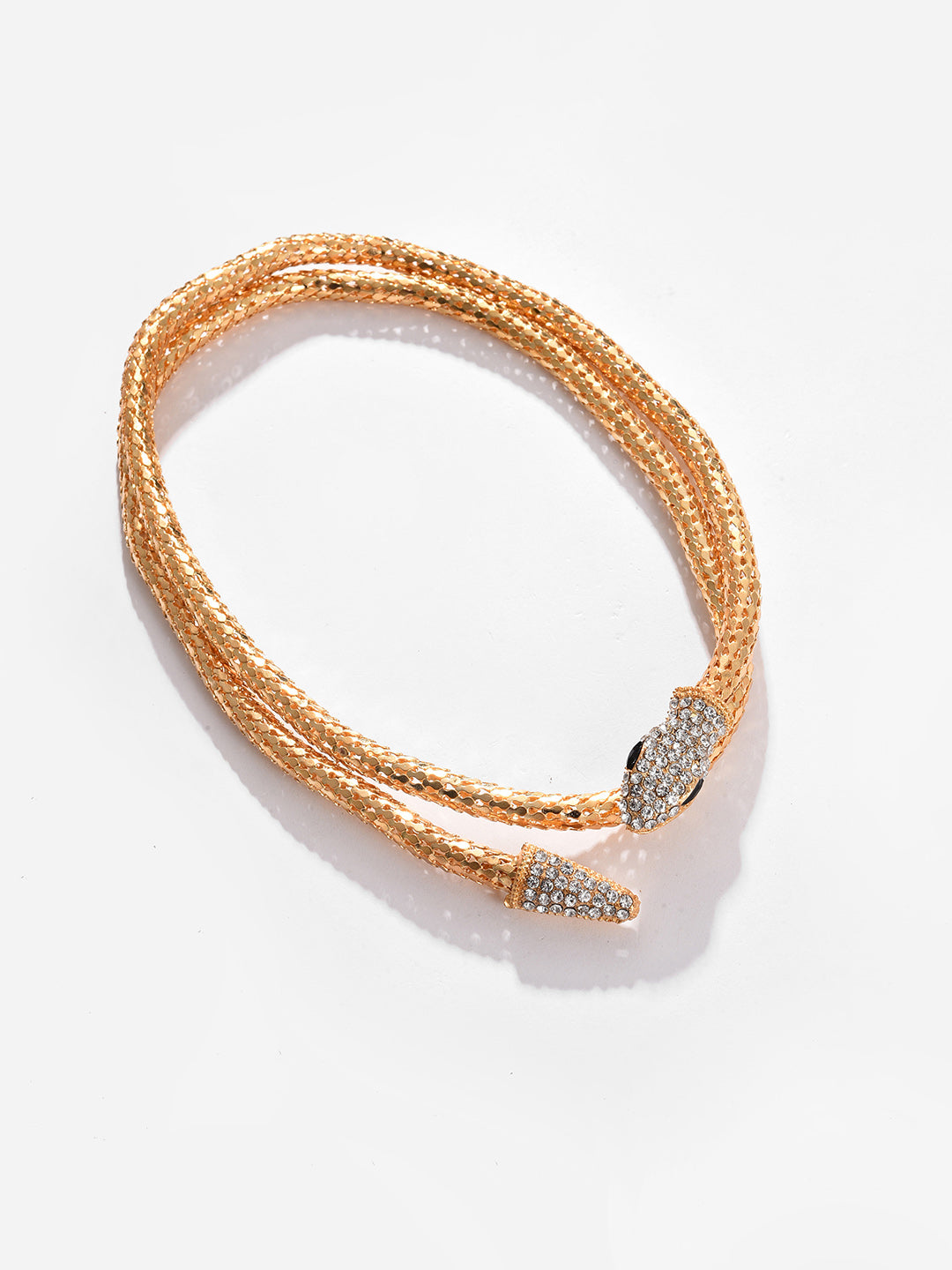 Gold Plated Designer Stone Necklace