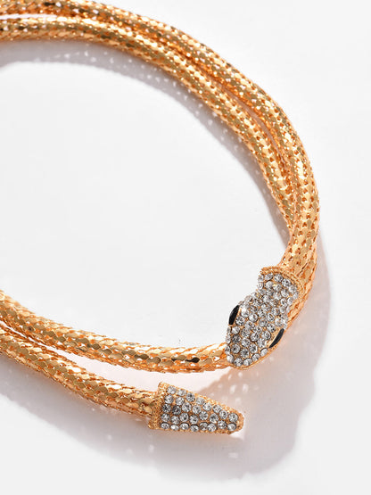 Gold Plated Designer Stone Necklace