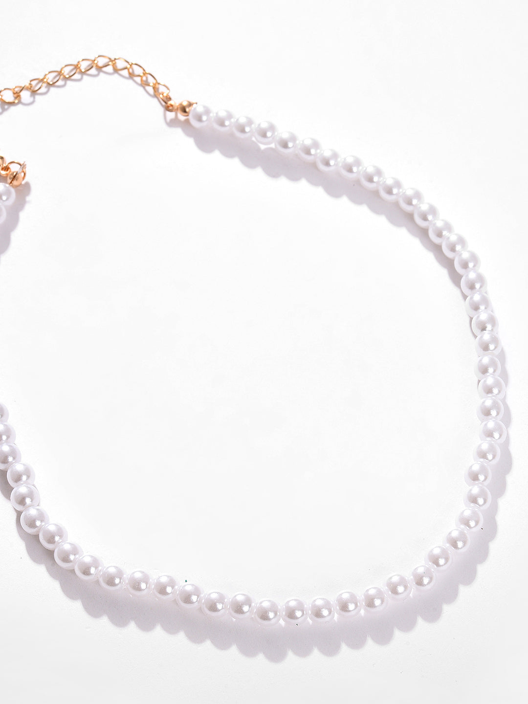 Gold Plated Pearls Necklace