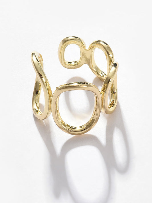 Gold Plated Designer Ring