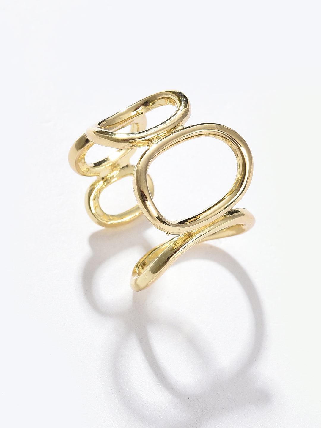 Gold Plated Designer Ring