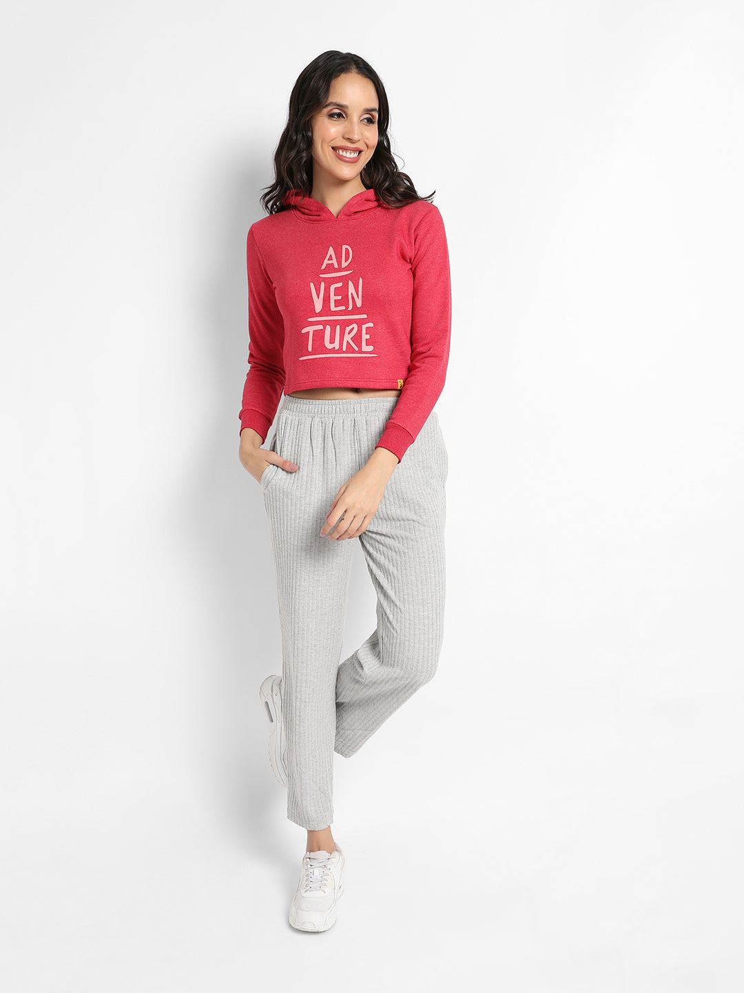 Adventure Hoodie With Contrast Drawstring