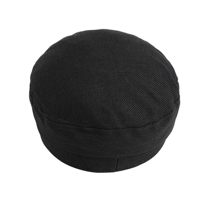 Solid Black Bretan Cap