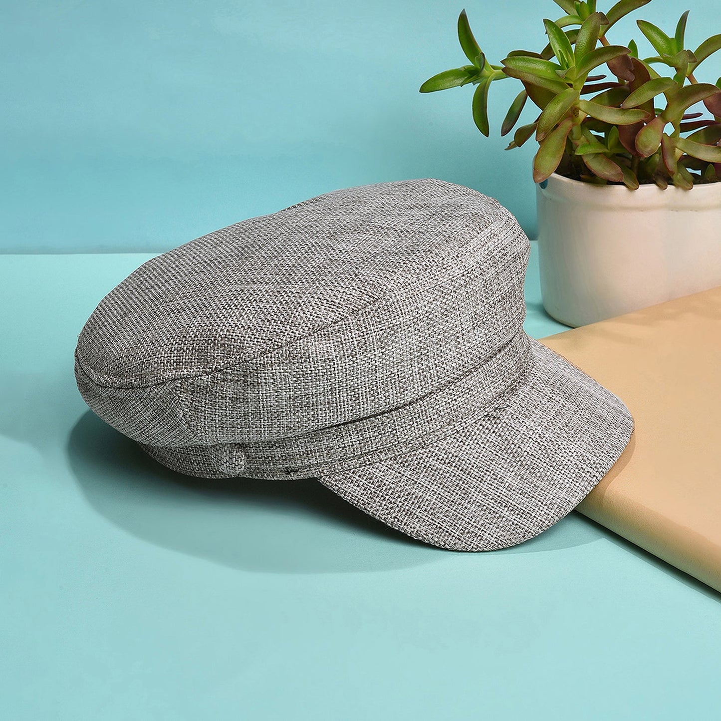 Solid Grey Bretan Cap