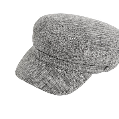 Solid Grey Bretan Cap