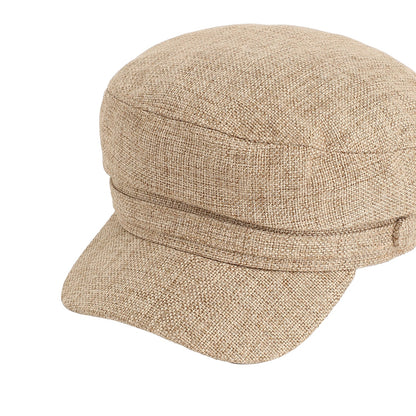 Solid Brown Bretan Cap