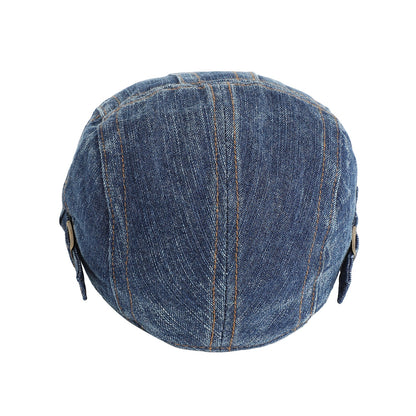 Blue Denim Driver Cap