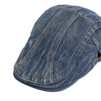 Blue Denim Driver Cap