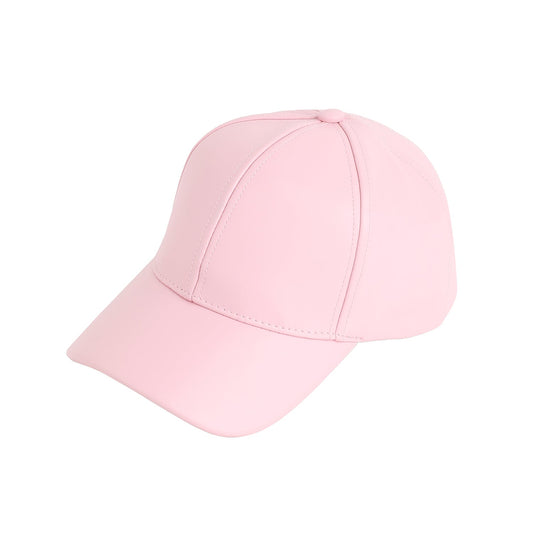 Pink Solid Baseball Cap