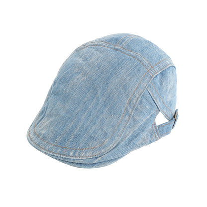 Blue Denim Driver Cap
