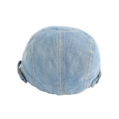 Blue Denim Driver Cap