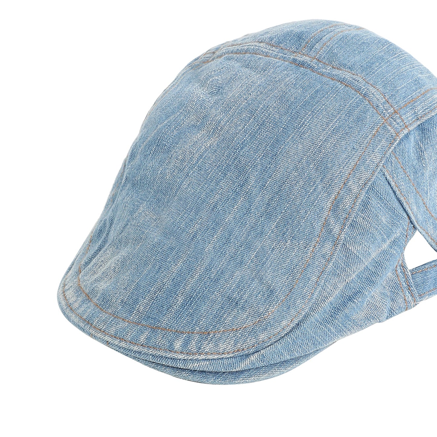Blue Denim Driver Cap