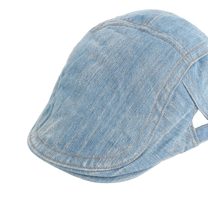 Blue Denim Driver Cap