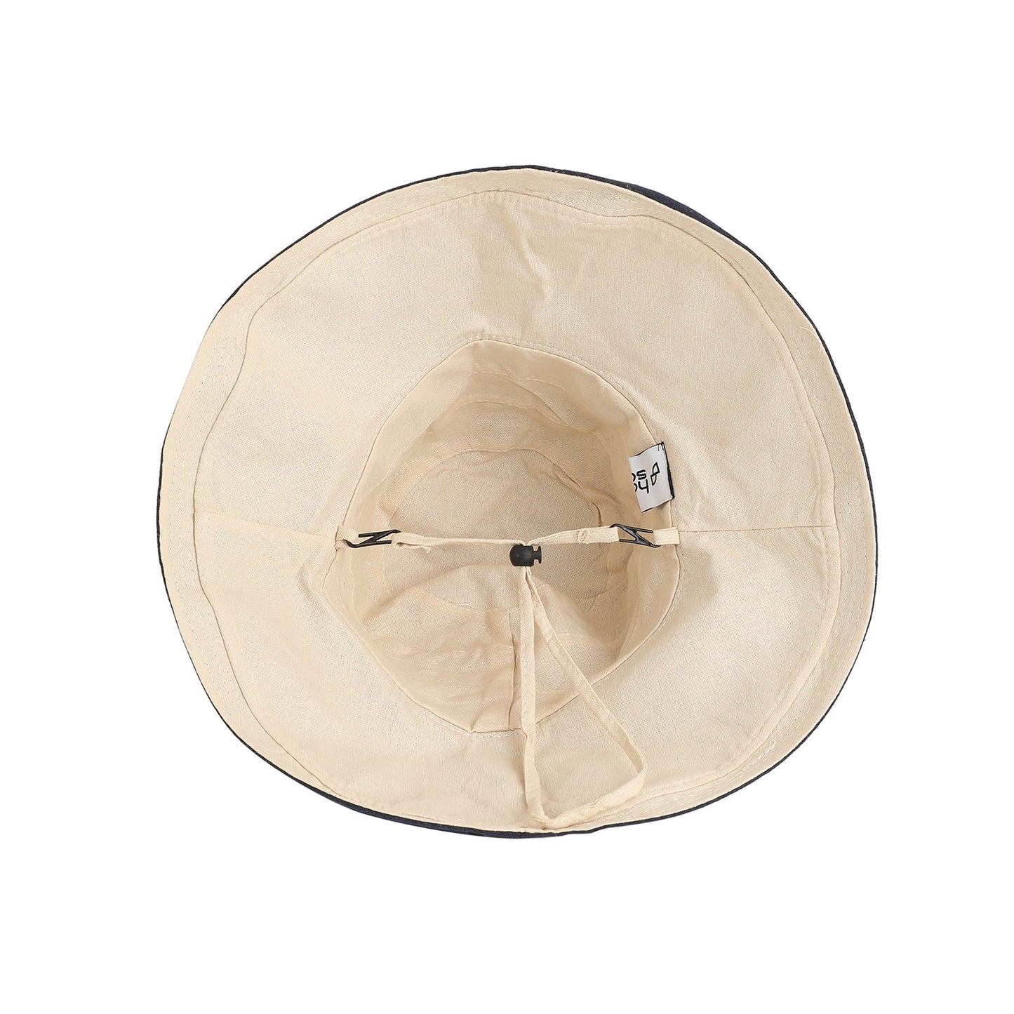 Blue Solid Bucket Hat