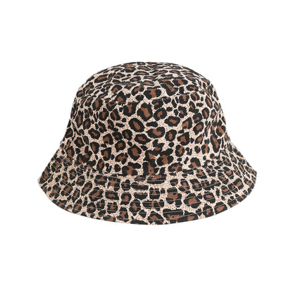 Multicolour Animal Print Bucket Hat