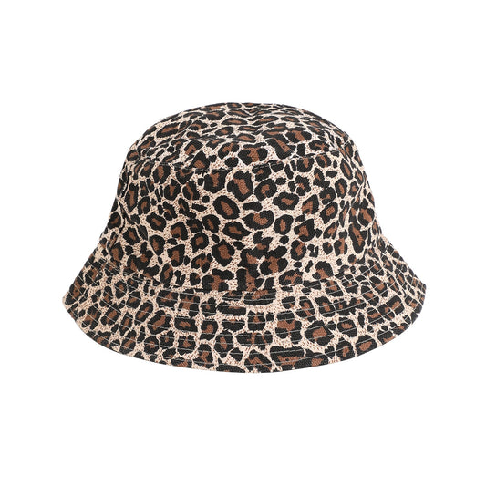 Multicolour Animal Print Bucket Hat