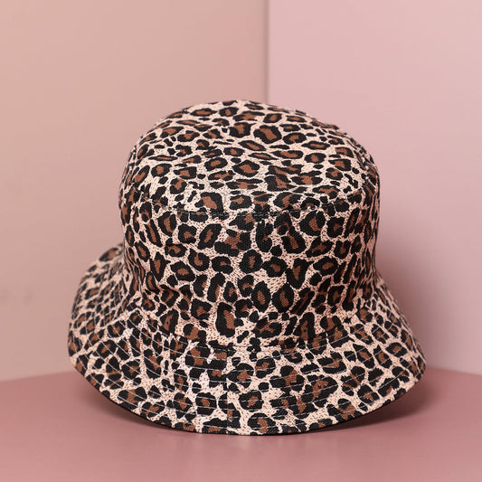 Multicolour Animal Print Bucket Hat