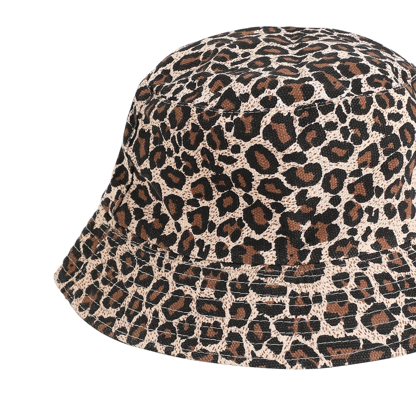 Multicolour Animal Print Bucket Hat