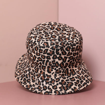 Multicolour Animal Print Bucket Hat