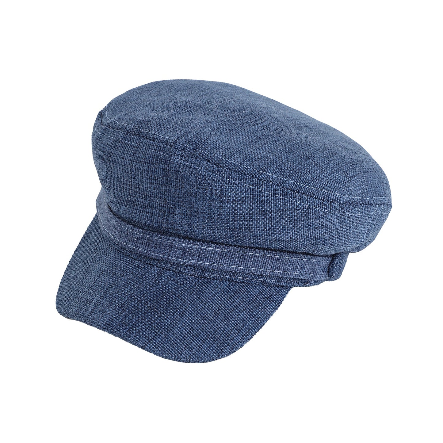 Solid Blue Bretan Cap