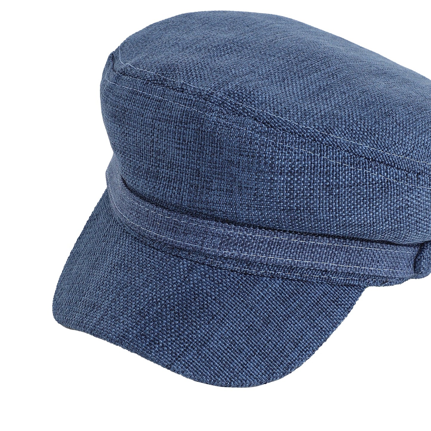 Solid Blue Bretan Cap