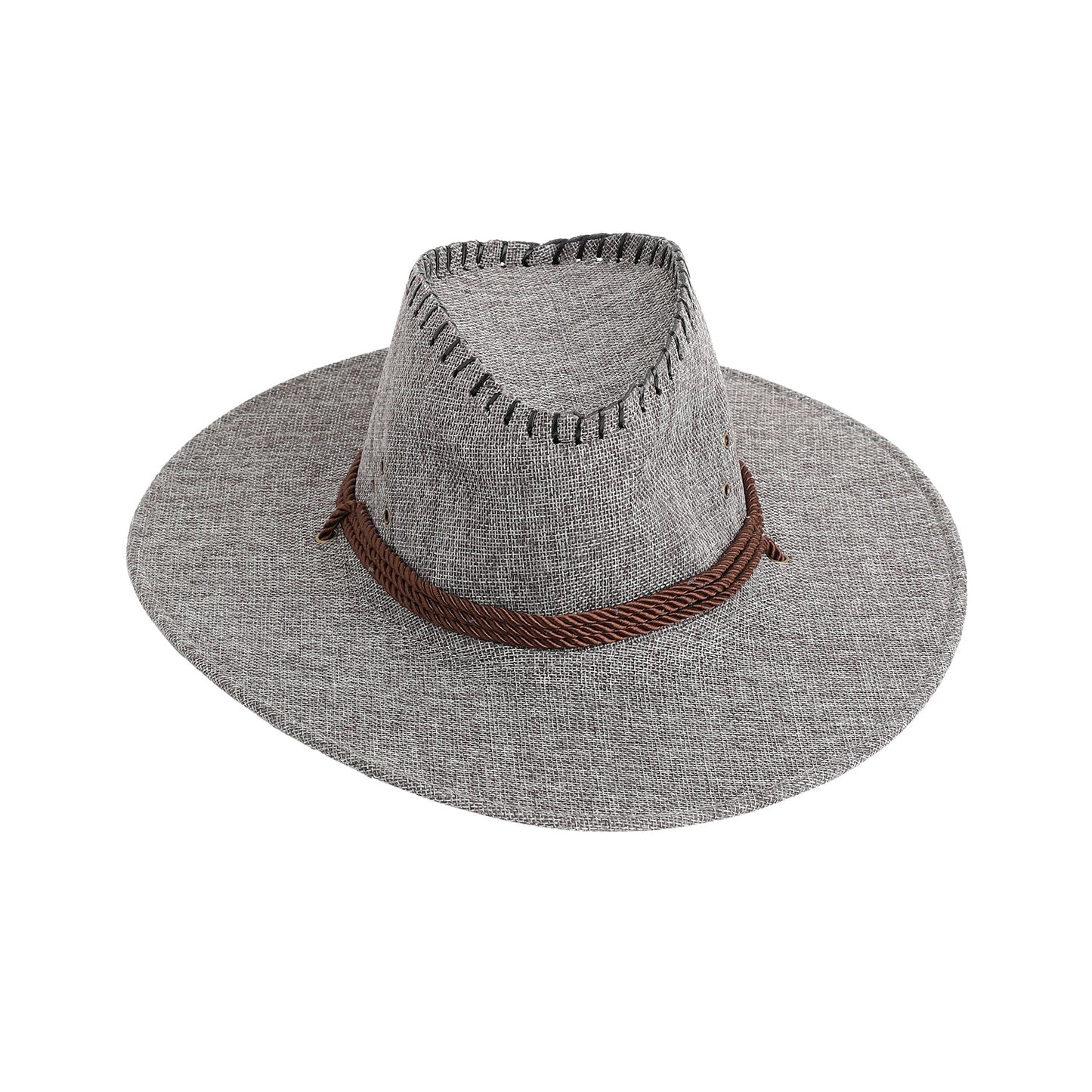 Grey Solid Cowboy Hat
