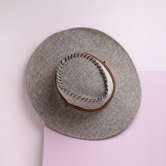 Grey Solid Cowboy Hat
