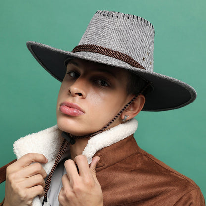 Grey Solid Cowboy Hat