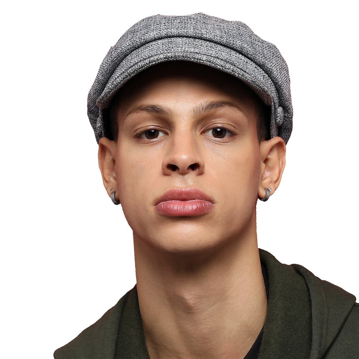 Solid Grey Bretan Cap