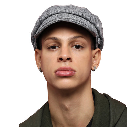 Solid Grey Bretan Cap