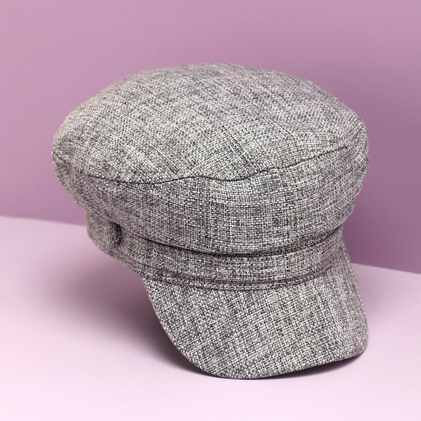 Solid Grey Bretan Cap