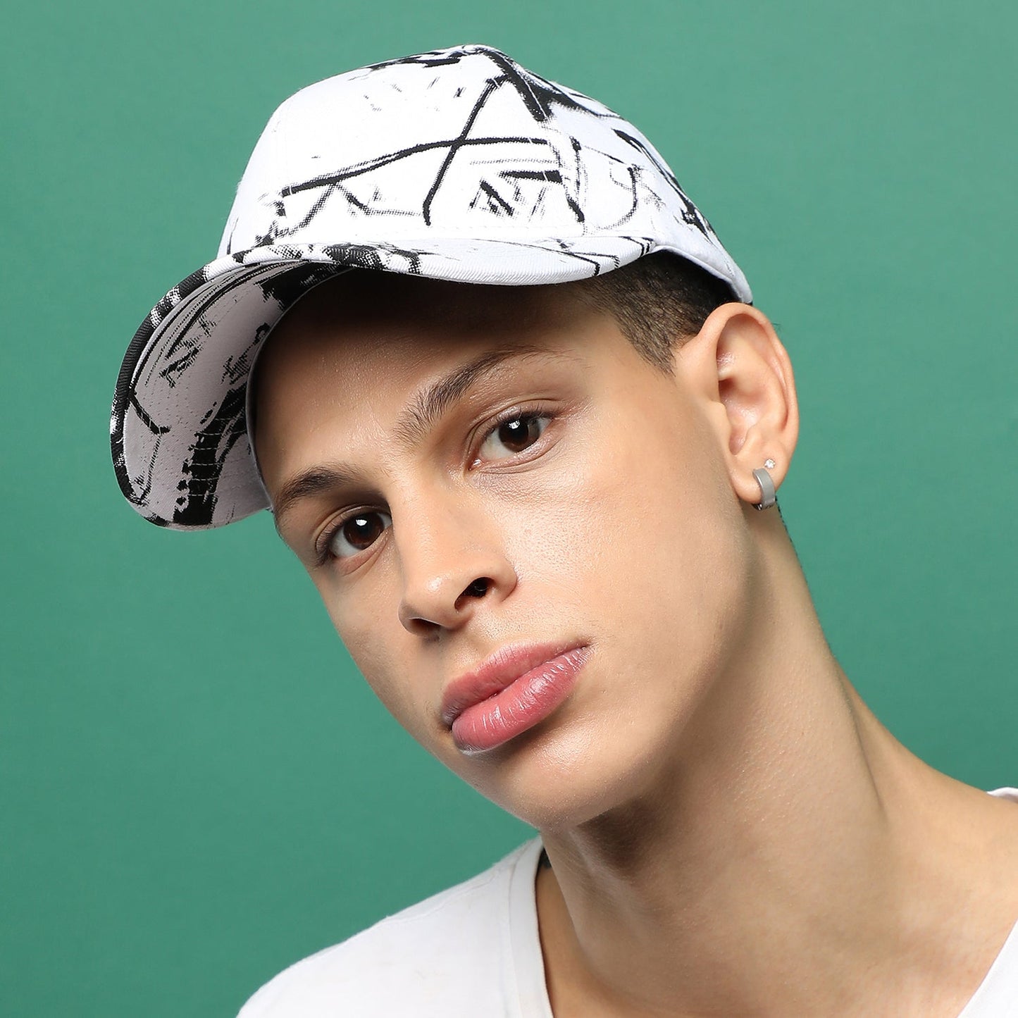 Multicolour Printed Baseball Cap