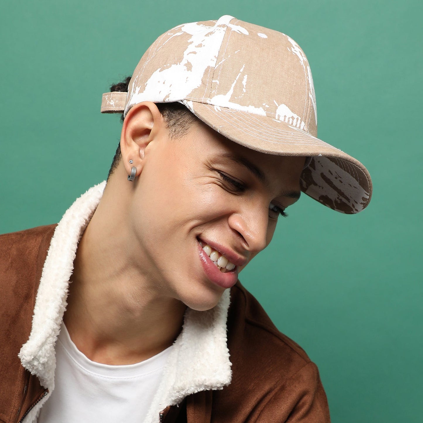 Multicolour Printed Baseball Cap