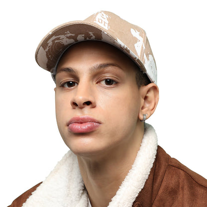 Multicolour Printed Baseball Cap