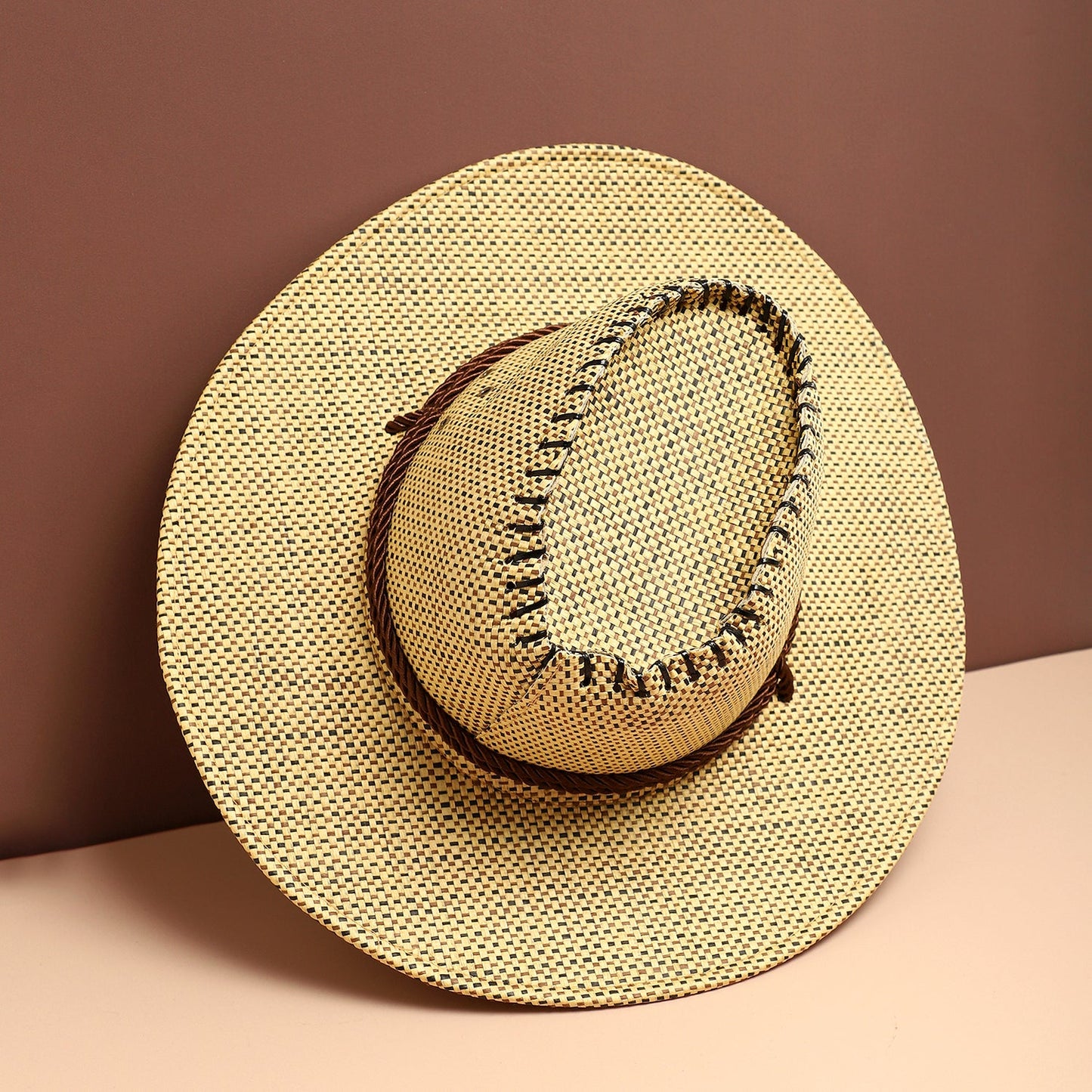 Yellow Textured Cowboy Hat