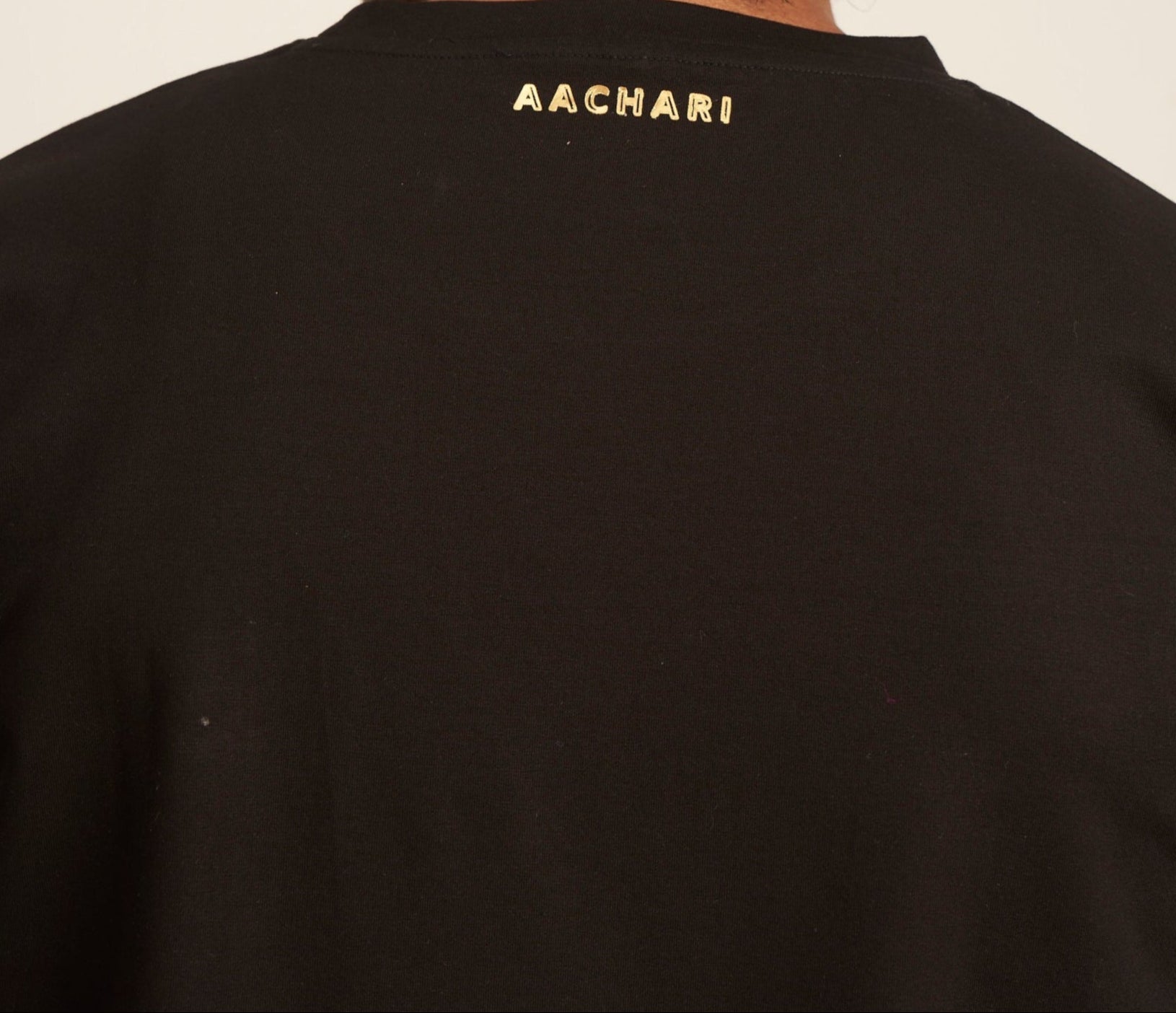 Aachari Classic Spark Black T Shirt Aachari
