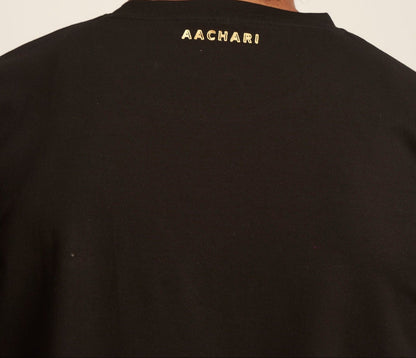 Aachari Classic Spark Black T Shirt Aachari