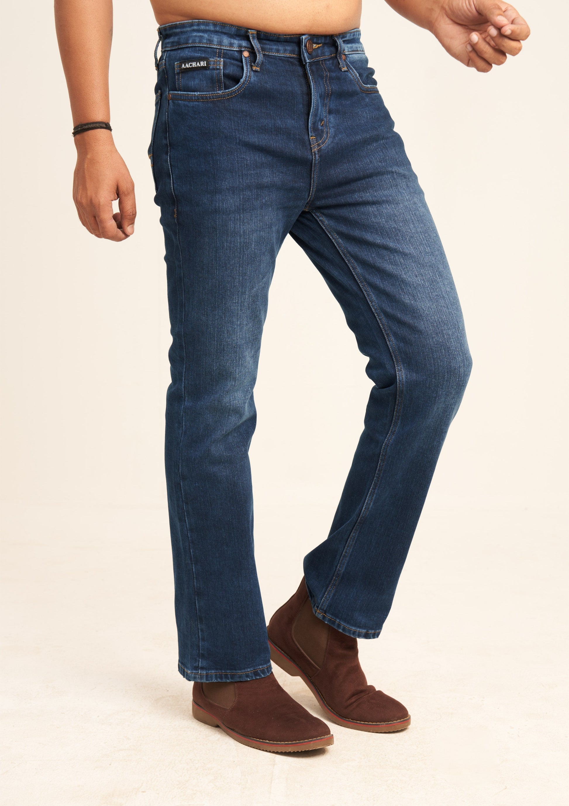 Classic Blue Bootcut Aachari