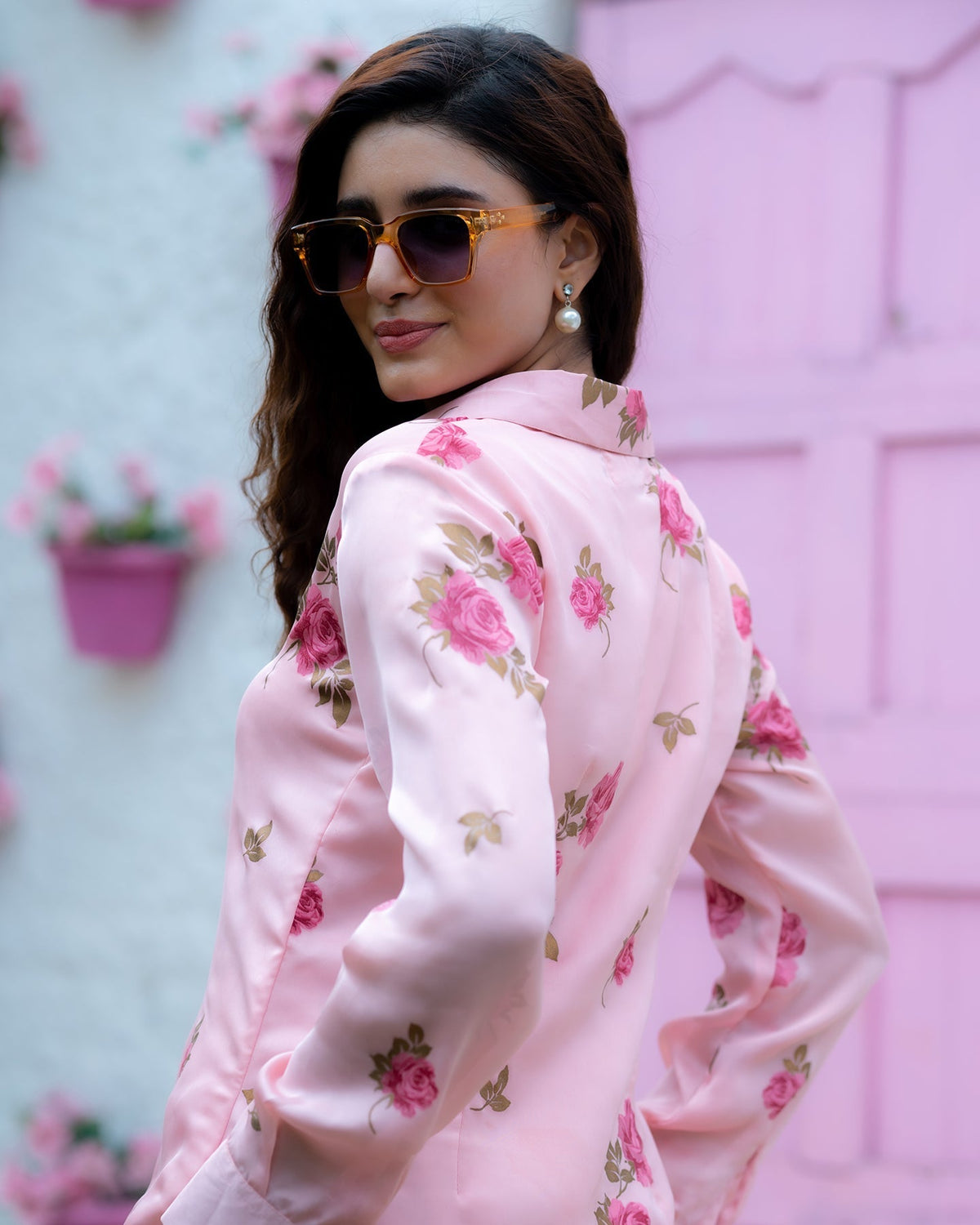 Pink Rose Co-Ord Set
