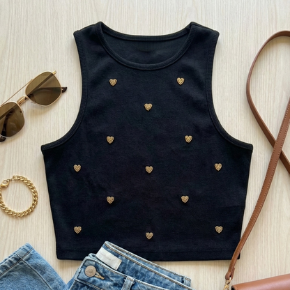 Amore Tank Top (Black)