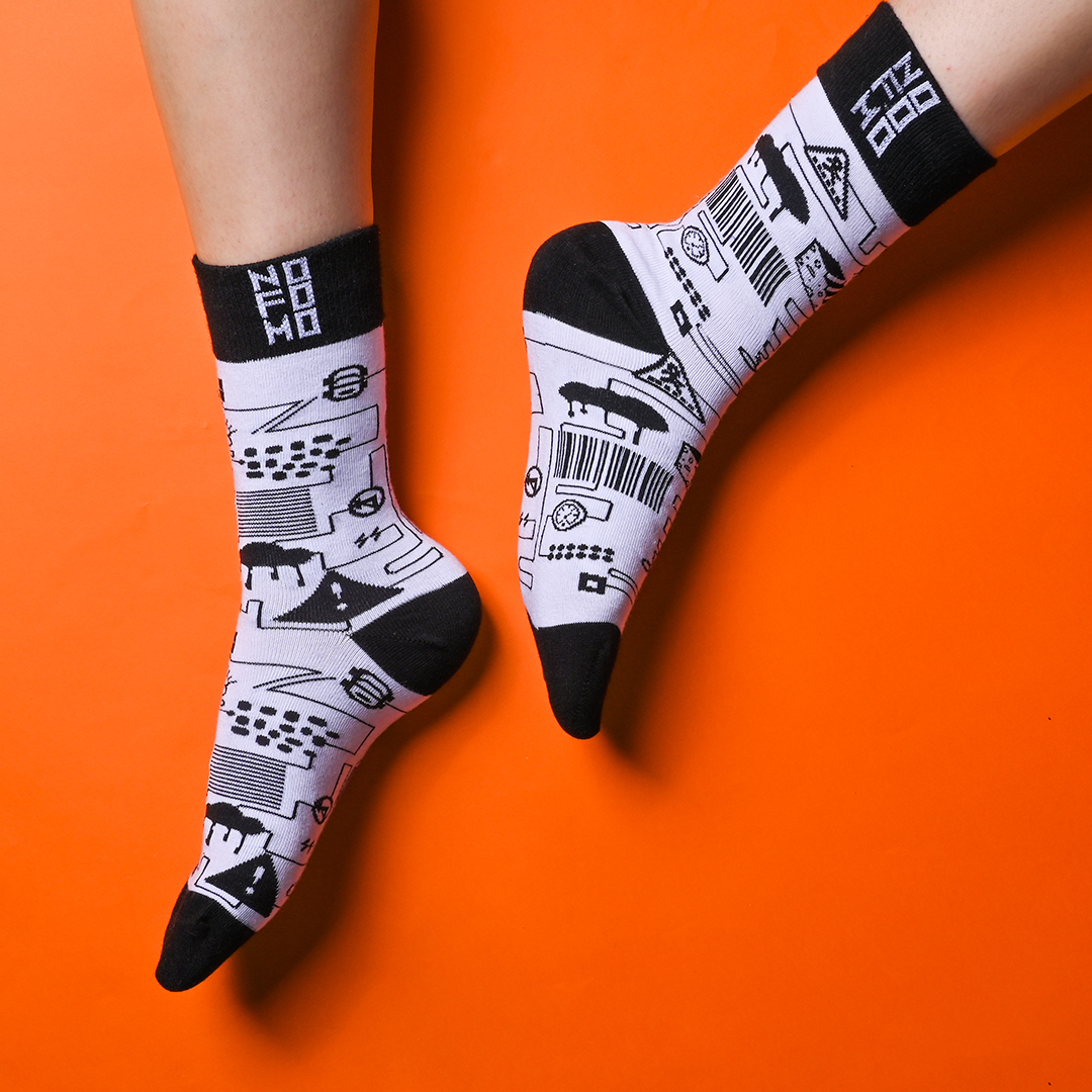 Infinity - Crew Length Socks NOFOMO