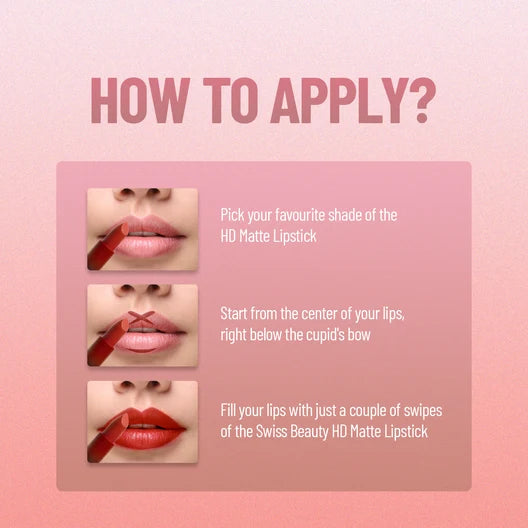 Swiss Beauty Matte Lipstick - Brandy Harrington