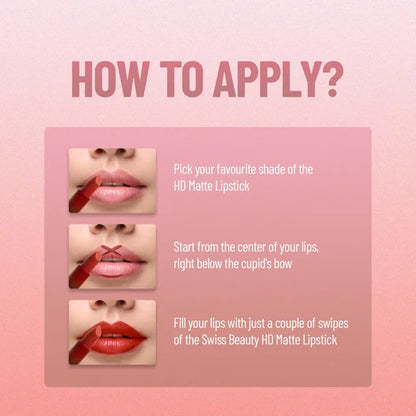 Swiss Beauty Matte Lipstick - Brandy Harrington