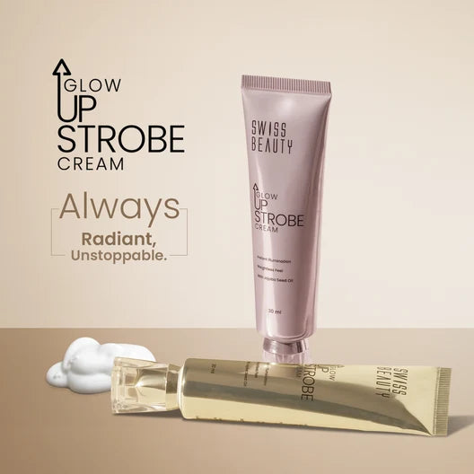 SWISS BEAUTY Glow UP Strobe Cream 01-Pink Twilight