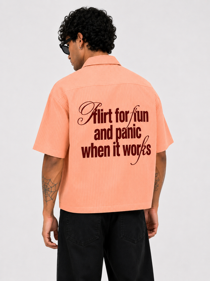 Flirt For Fun Boxy Fit Shirt