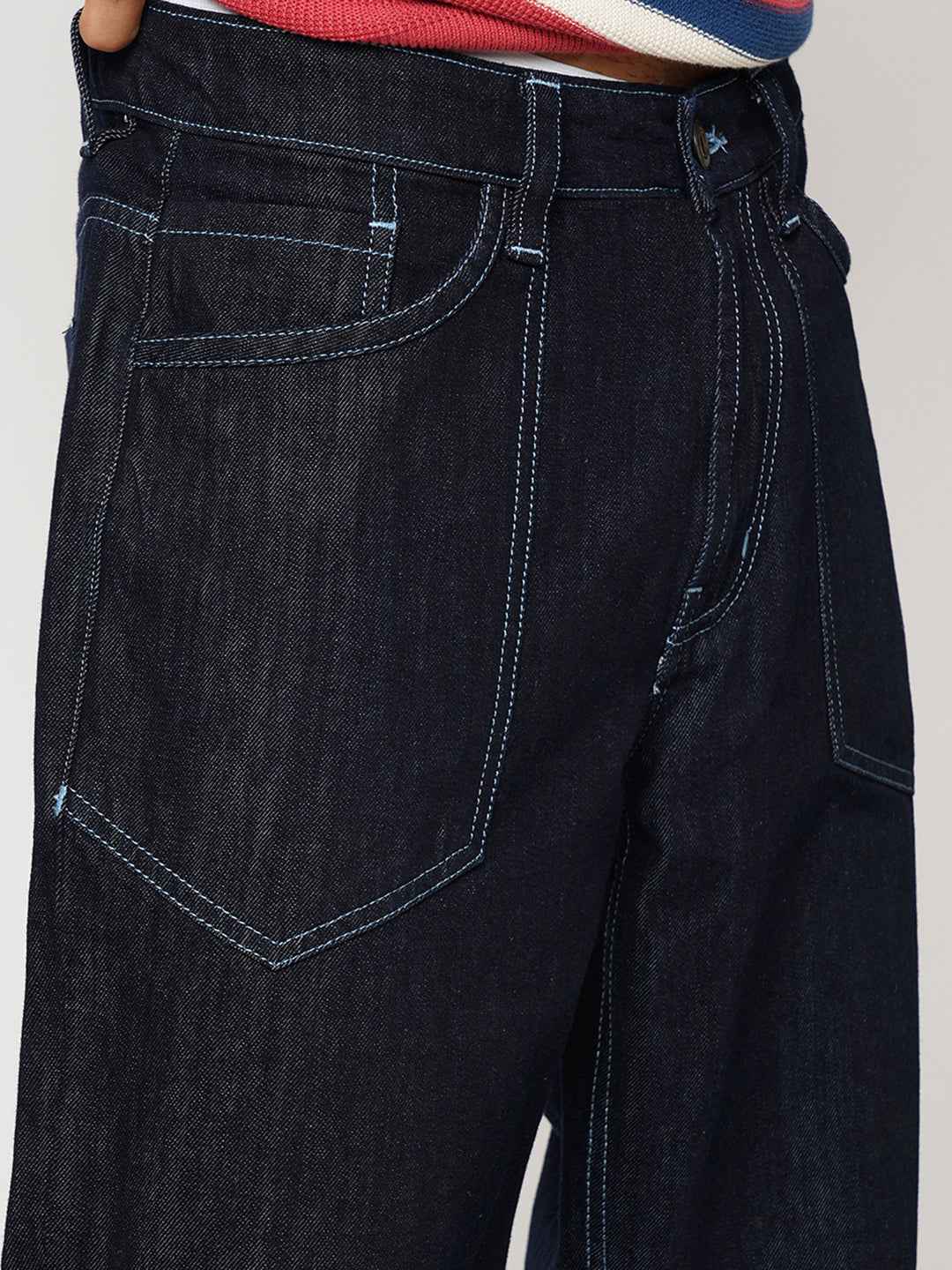 Men's Sketchy Blues Baggy Fit Jeans B5IVE