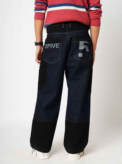 Men's Dark Remix Straight Fit Jeans B5IVE